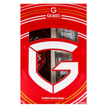 Виски William Grants Triple Wood 40% 0.7л + 2 стакана - купить, цены на BONUS - фото 2