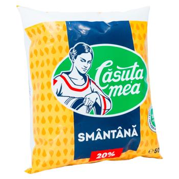 Сметана Casuta Mea 20% 500г - купить, цены на BONUS - фото 2