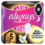 Absorbante Always Platinum Secure Night Extra 8buc