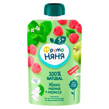 Piure Fruto Neanea Mere/zmeura/melissa 90g - cumpărați, prețuri pentru BONUS - foto 1