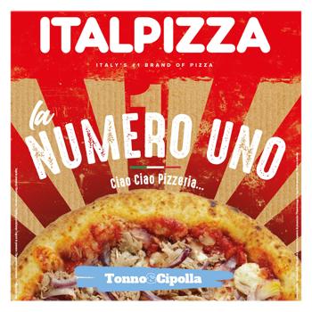 Пицца Italpizza Numero Uno Tonno Cipola замороженная 435г - купить, цены на BONUS - фото 1
