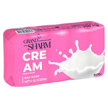 Sapun solid Grand Sharm Crema hidratanta 70g - cumpărați, prețuri pentru BONUS - foto 1