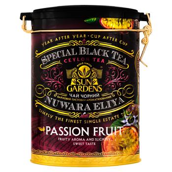 Ceai negru Sun Gardens Passion Fruit 100g - cumpărați, prețuri pentru BONUS - foto 1