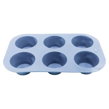 Формы для выпечки кексов силикон 6шт - купить, цены на BONUS - фото 3