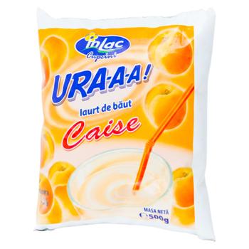 Iaurt de baut Inlac Caise 1.5% 500g - cumpărați, prețuri pentru BONUS - foto 2
