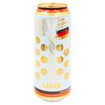Пиво Brewer's Dna Lager светлое 4.1% 500мл