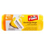 Saci de gunoi Fino cu maner 44*50cm 20l*30buc