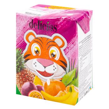 Nectar Delicios Multifructe 200ml - cumpărați, prețuri pentru BONUS - foto 1