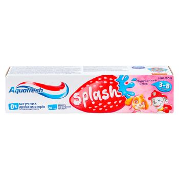 Pasta de dinti Aquafresh Splash pentru copii 3-8 ani 50ml - cumpărați, prețuri pentru BONUS - foto 2