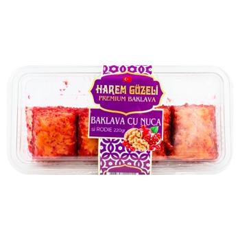 Baklava Harem Guzeli nuca/rodie 220g - купить, цены на BONUS - фото 1