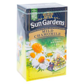 Чай травяной Sun Gardens Mild Chamomile в пирамидках 20шт - купить, цены на BONUS - фото 3