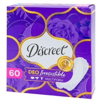 Absorbante zilnice Discreet Deo Irresistible 60buc - cumpărați, prețuri pentru BONUS - foto 1