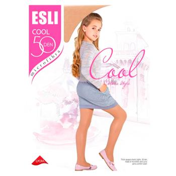 Colanti copii Esli Cool 50 Beige 116-122 - cumpărați, prețuri pentru BONUS - foto 1