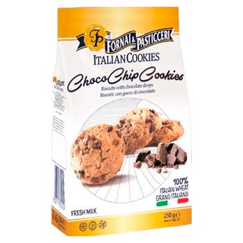 Biscuiti Fornai&Pasticceri cu picaturi de cacao 250g - cumpărați, prețuri pentru BONUS - foto 2