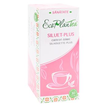 Ceai din plante Eco Plan Tea Siluet-Plus in plicuri 1.5g*30buc - cumpărați, prețuri pentru BONUS - foto 2