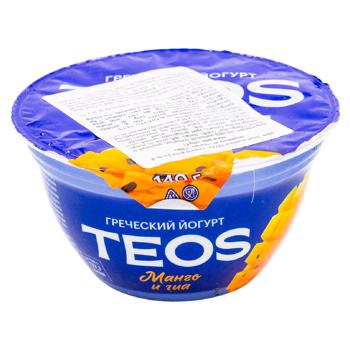 Iaurt Savuskin Teos Grecesc Mango chia 2% 140g - cumpărați, prețuri pentru BONUS - foto 1