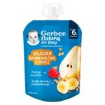 Piure Gerber Pere/banane/zmeura/cereale 80g