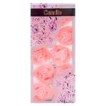 Lumanari decor. cu aroma 10buc inima 60-1