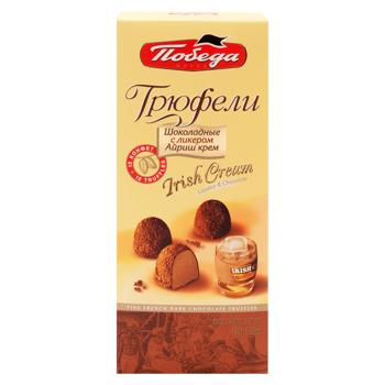 Bomboane Pobeda Trufe ciocol/lichior Irish Cream 180g - cumpărați, prețuri pentru BONUS - foto 1
