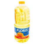 Масло подсолнечное Floris рафинированное дезодорированное 1,8л