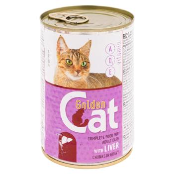 Hrana  pisici Golden cat ficat 415g - cumpărați, prețuri pentru BONUS - foto 1
