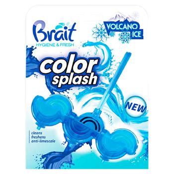 Odorizant WC Brait Color Splash Volcano Ice 45g - cumpărați, prețuri pentru BONUS - foto 1