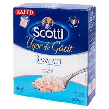 Orez Riso Scotti Usor de Gatit Basmati bob lung 125g*2buc - cumpărați, prețuri pentru BONUS - foto 1