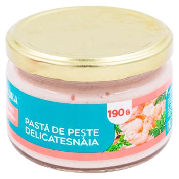 Icre de hering Evroprom Delicates cu creveti si calmar 190g - cumpărați, prețuri pentru BONUS - foto 1