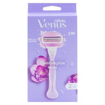 Станок для бритья Gillette Venus Breeze + 2 картриджа - купить, цены на BONUS - фото 2