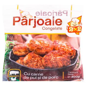 Parjoale 2x2 de pui si porc congelat 400g - cumpărați, prețuri pentru BONUS - foto 1