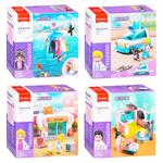 Set Constructiv Clinica veterinara 117 piese cu inertie