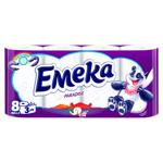 Hartie igienica Emeca Paradise 3 straturi 8buc