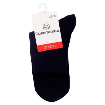 Носки женские Brest Classic темно-синие р.23 - купить, цены на BONUS - фото 1