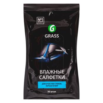 Servetele umede Grass pentru sticla 30buc - cumpărați, prețuri pentru BONUS - foto 1