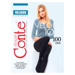 Colanti dame Conte Velour 100 nero 5