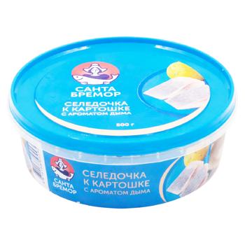 File de hering Santa Bremor la cartofi cu aroma fum 500g - cumpărați, prețuri pentru BONUS - foto 1