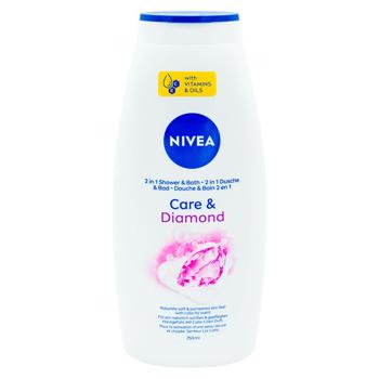 Гель для душа Nivea Care&Diamond 750мл - купить, цены на BONUS - фото 1