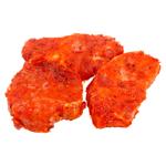 Steak din antricot de porc marinat refrigerat