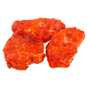 Steak din antricot de porc marinat refrigerat - cumpărați, prețuri pentru BONUS - foto 1