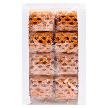 Печенье BisCvin Ажур из слоеного теста 384г - купить, цены на BONUS - фото 1