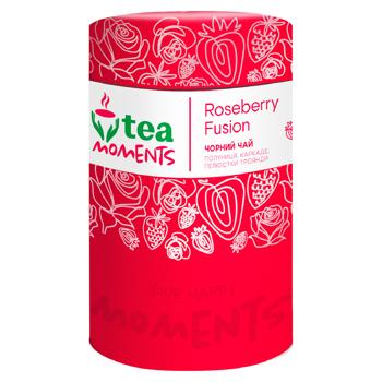 Ceai negru Tea Moments Roseberry Fusion 70g - cumpărați, prețuri pentru BONUS - foto 1