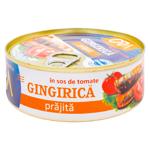 Gingirica prajita Ora in sos de tomate 240g