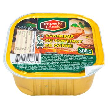 Conserva Imperia Foods carne clasic 300g - cumpărați, prețuri pentru BONUS - foto 2