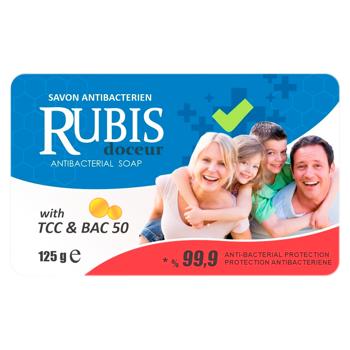 Sapun solid Rubis antibacterial 125g - cumpărați, prețuri pentru BONUS - foto 1