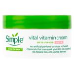 Crema p/u fata zi Simple 50ml Vitamine