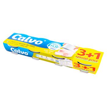 Ton in ulei de olive Calvo 65g*3+1buc - cumpărați, prețuri pentru BONUS - foto 3