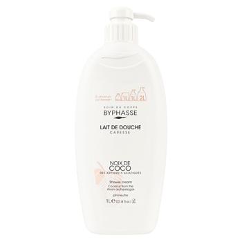 Gel-crem de dus Byphasse Caresse 1L Nuca de cocos - cumpărați, prețuri pentru BONUS - foto 1