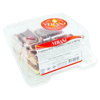 Prajitura Veranj Duo Tiramisu 2buc 190g - cumpărați, prețuri pentru BONUS - foto 3