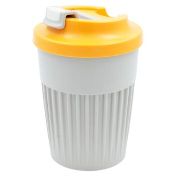 Pahar ToGo Phibo Fericire relief 350ml - купить, цены на BONUS - фото 1