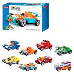 Constructor Sluban Power Bricks Pull Back Car in asst